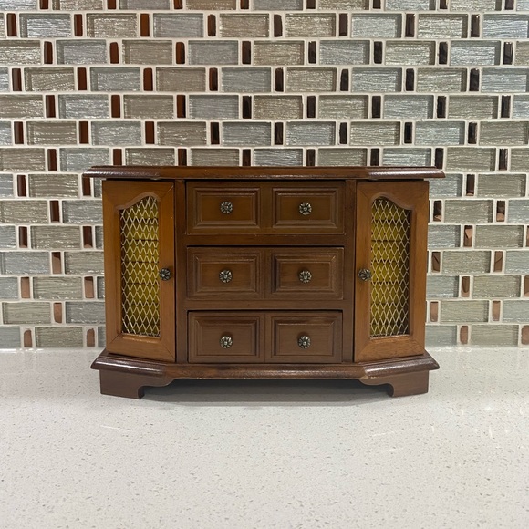 Vintage music jewelry box made by Sankyo - Picture 2 of 4